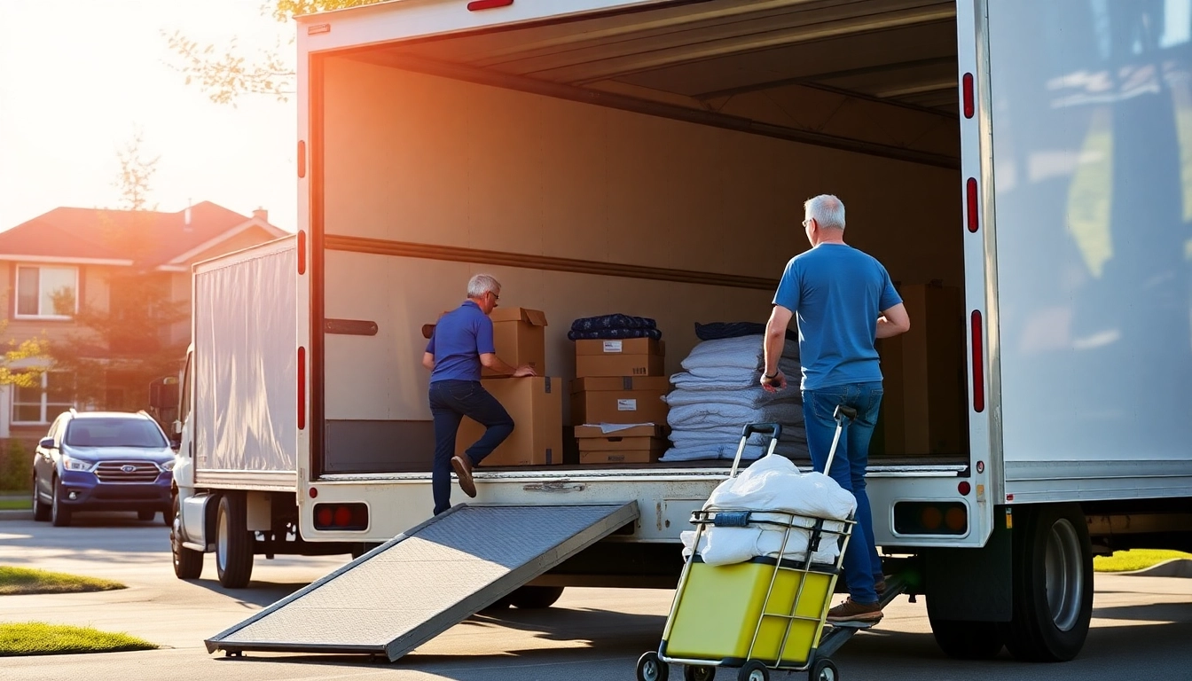 Experienced Movers Calgary Alberta region assisting with a seamless residential move, showcasing professionalism and care in action.