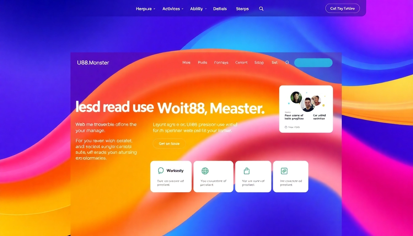 Visit https://uu88.monster for innovative online services with a user-friendly interface and clear branding.