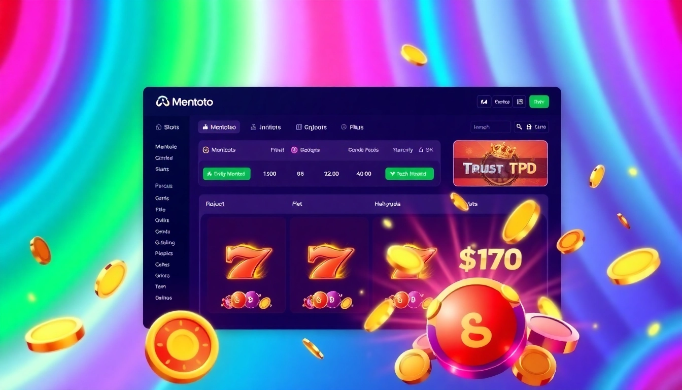 Mentoto daftar situs slot gacor terpercaya dengan tampilan user-friendly dan jackpot besar