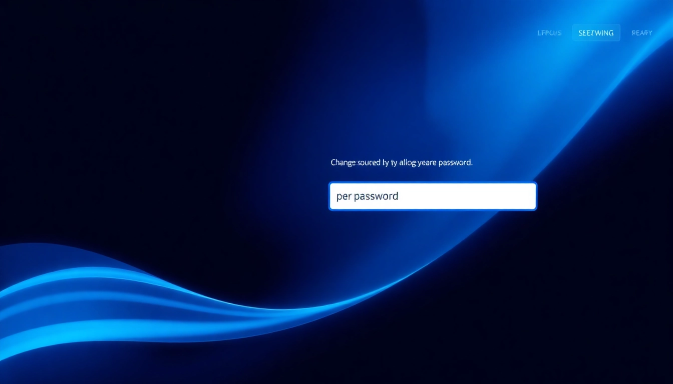 Screenshot of Lotus365 Blue login page demonstrating the password change process with clear instructions for users.