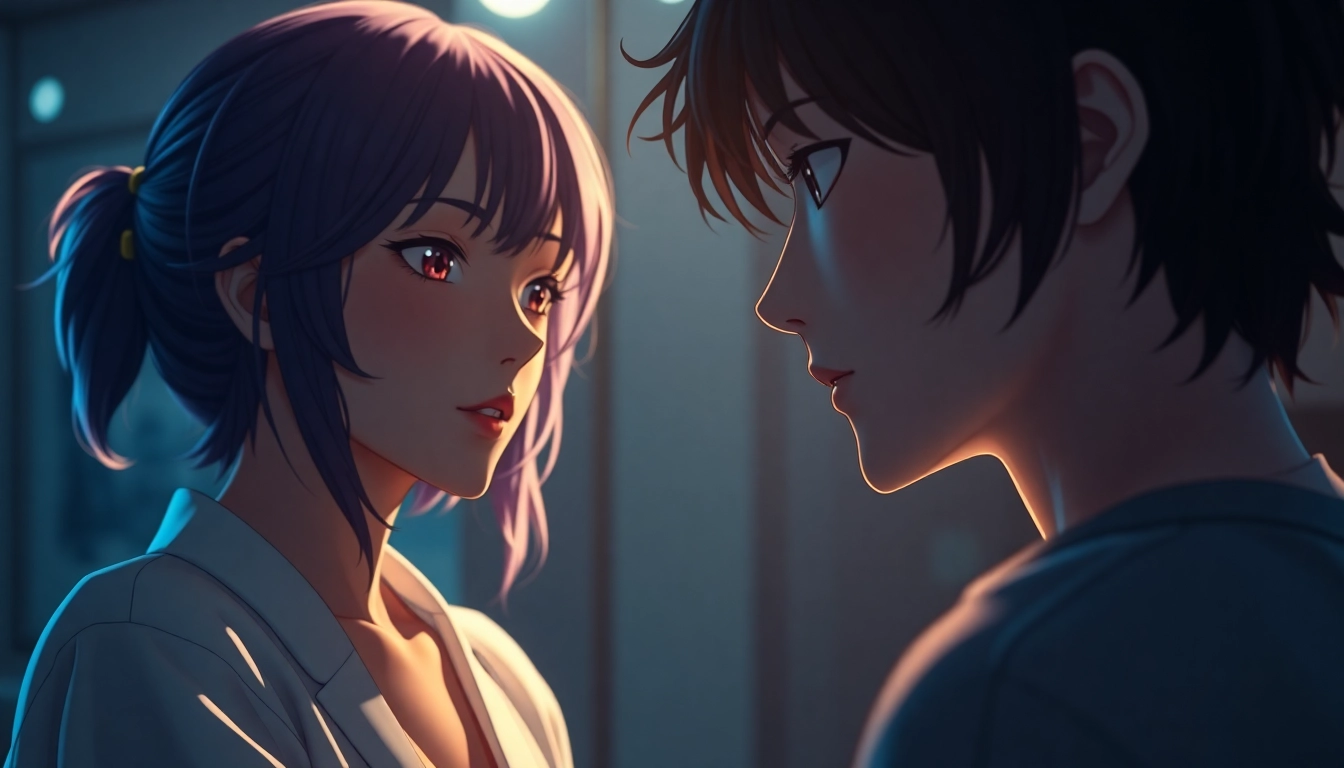 Vivid NSFW AI-generated scene showcasing hyper-realistic characters with expressive details and cinematic lighting for enhanced visual impact.