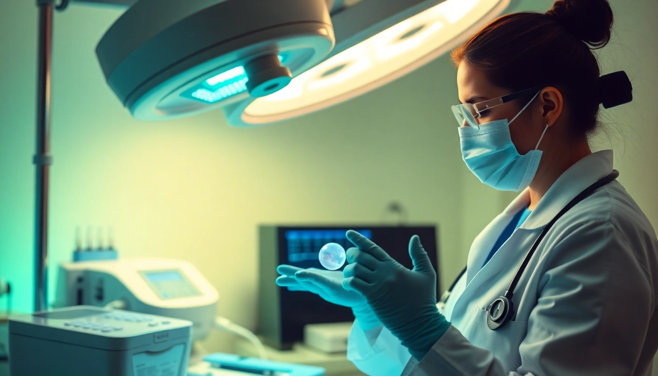 Fecondazione eterologa consulting with patients in a modern clinic setting to highlight